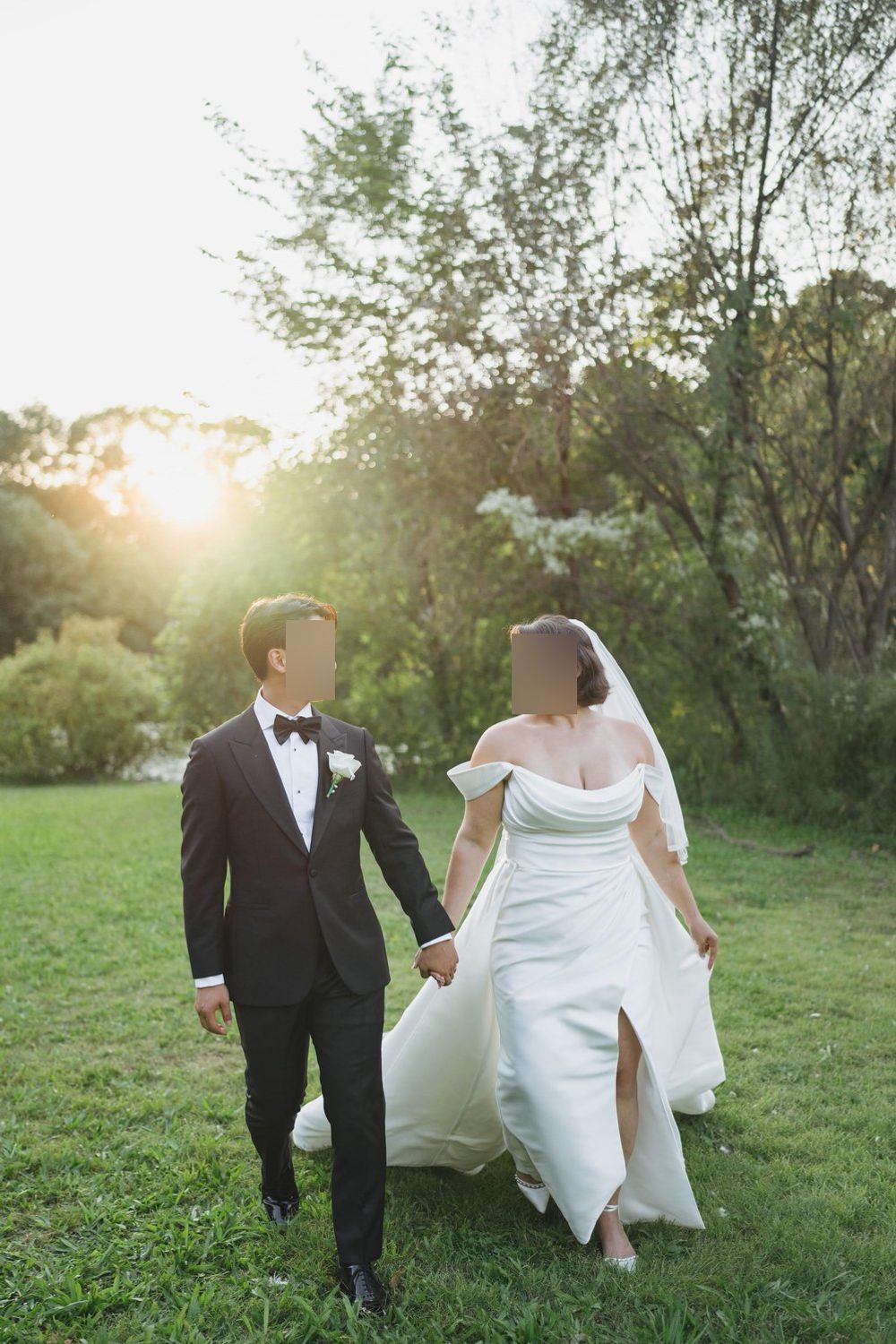 Anne Barge Tucker with Veil and Detachable Overskirt 2