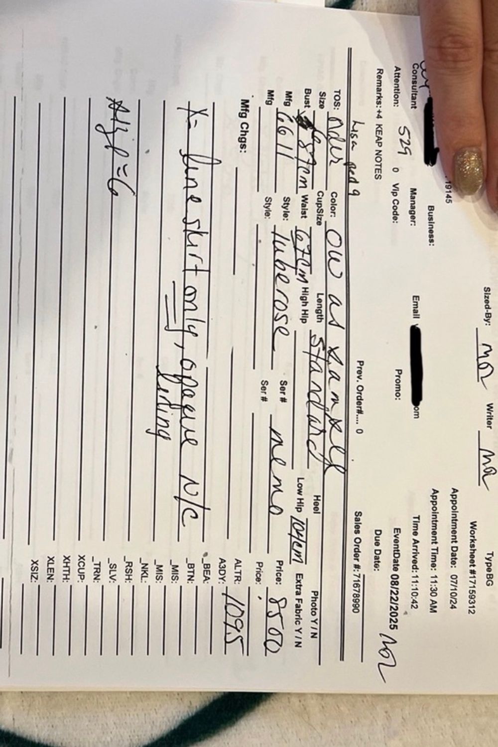 Tony Ward Couture 6611-Tuberose 7