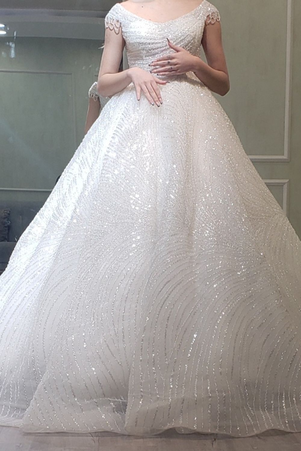 Dubai Wedding gown  2