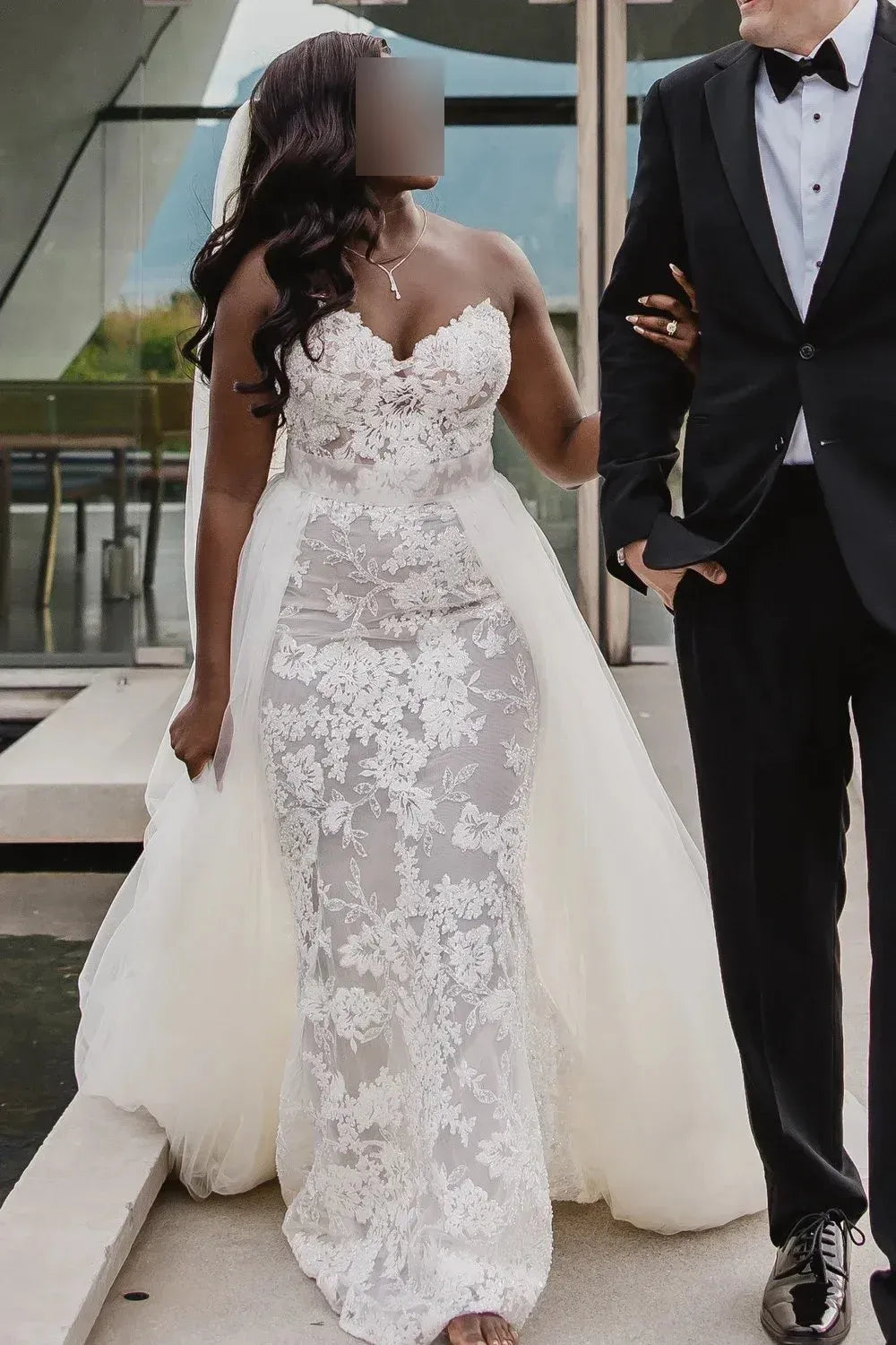 Galia Lahav Anica with Veil and Overskirt 7