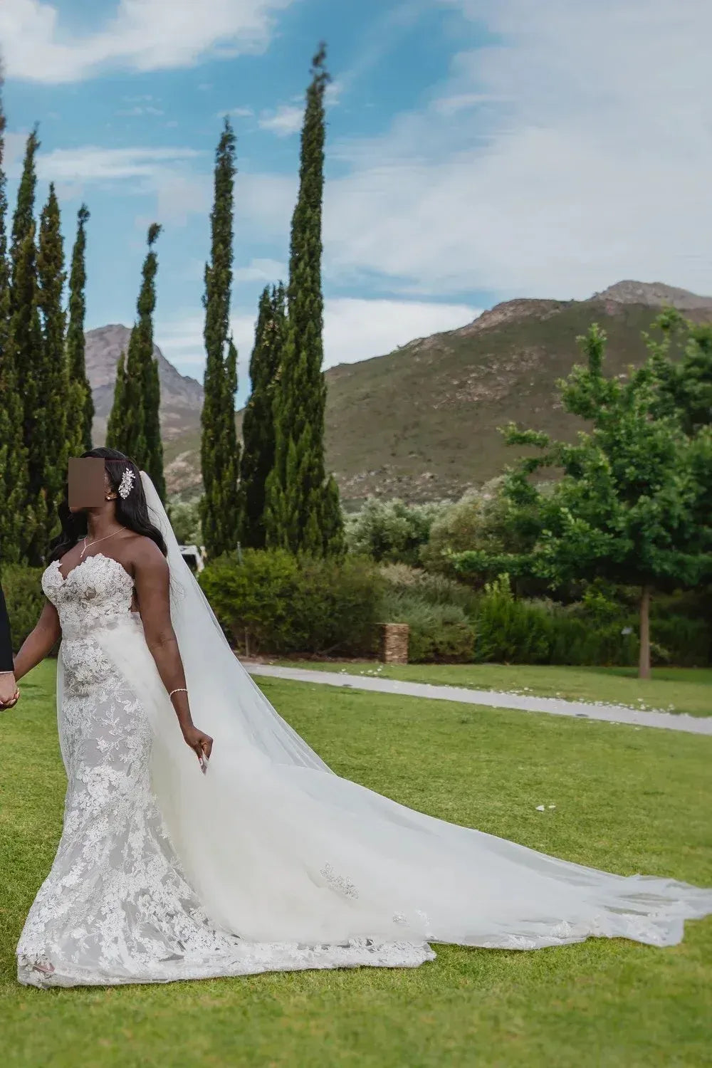 Galia Lahav Anica with Veil and Overskirt 6