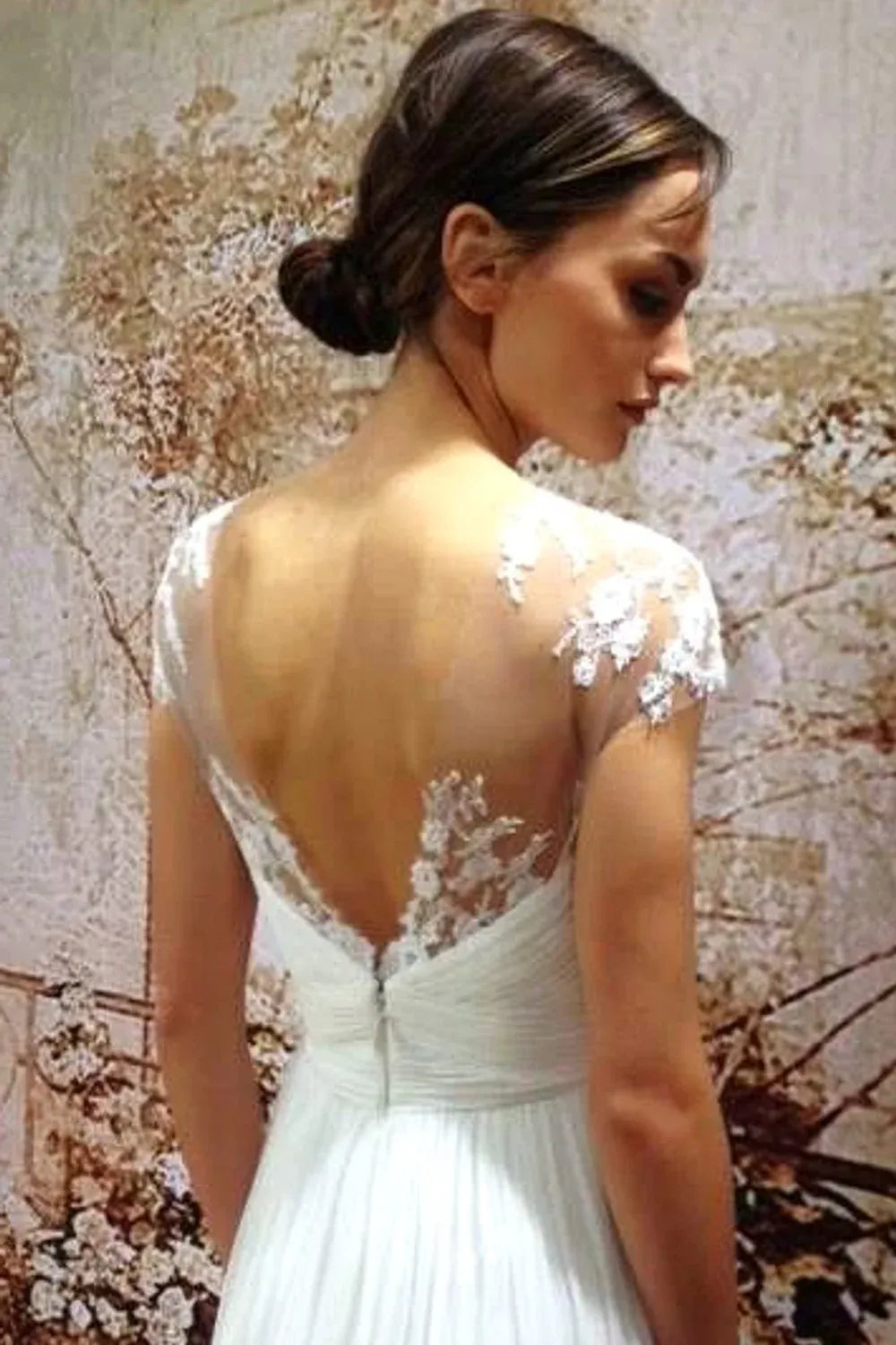 Monique Lhuillier Analise with Veil 3