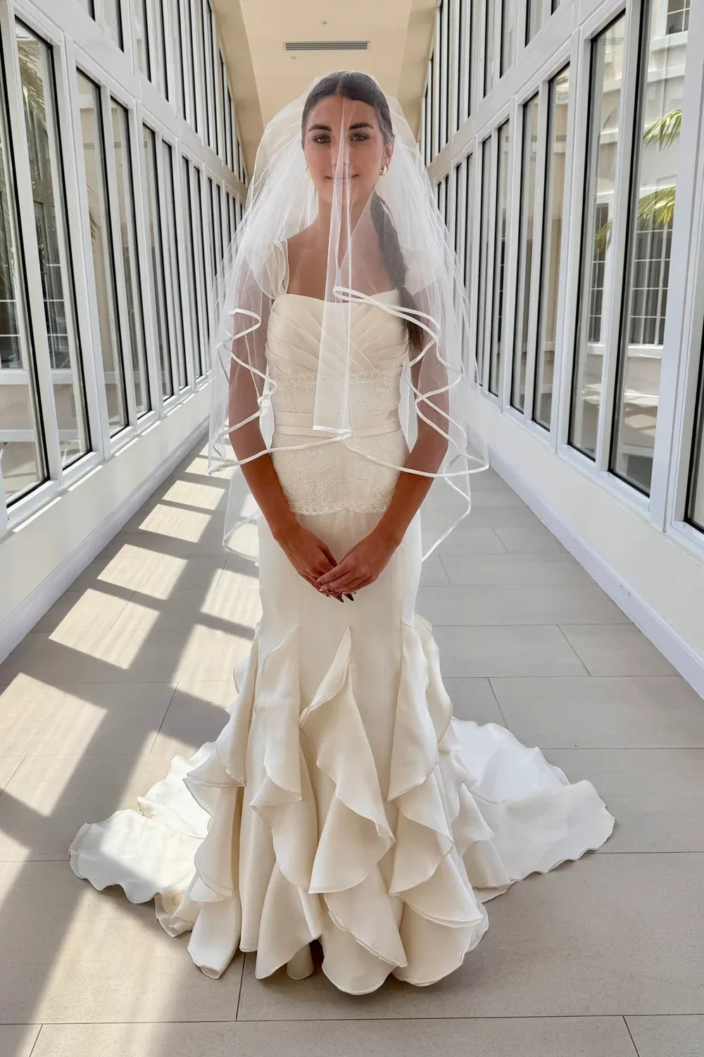 Alyne Bridal 0116477 with Veil 3