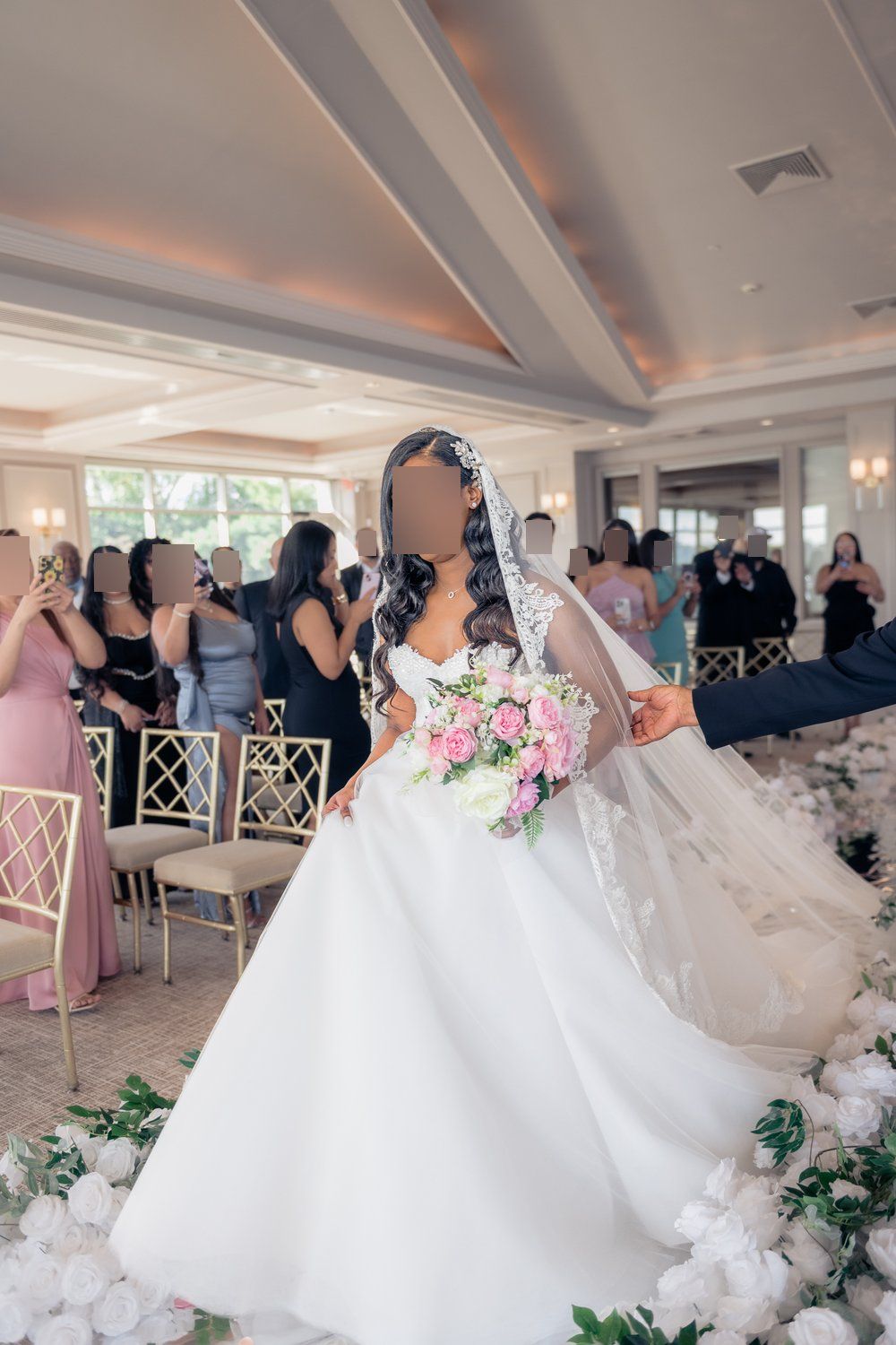 Pnina Tornai  15085 with Custom Skirt 1