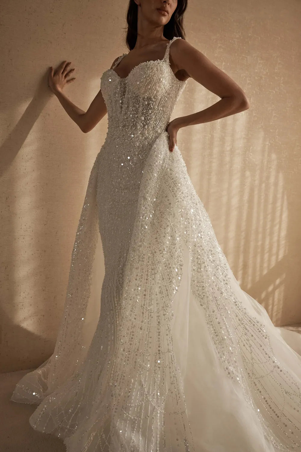Blanche Bridal Celine with Overskirt and Veil 0