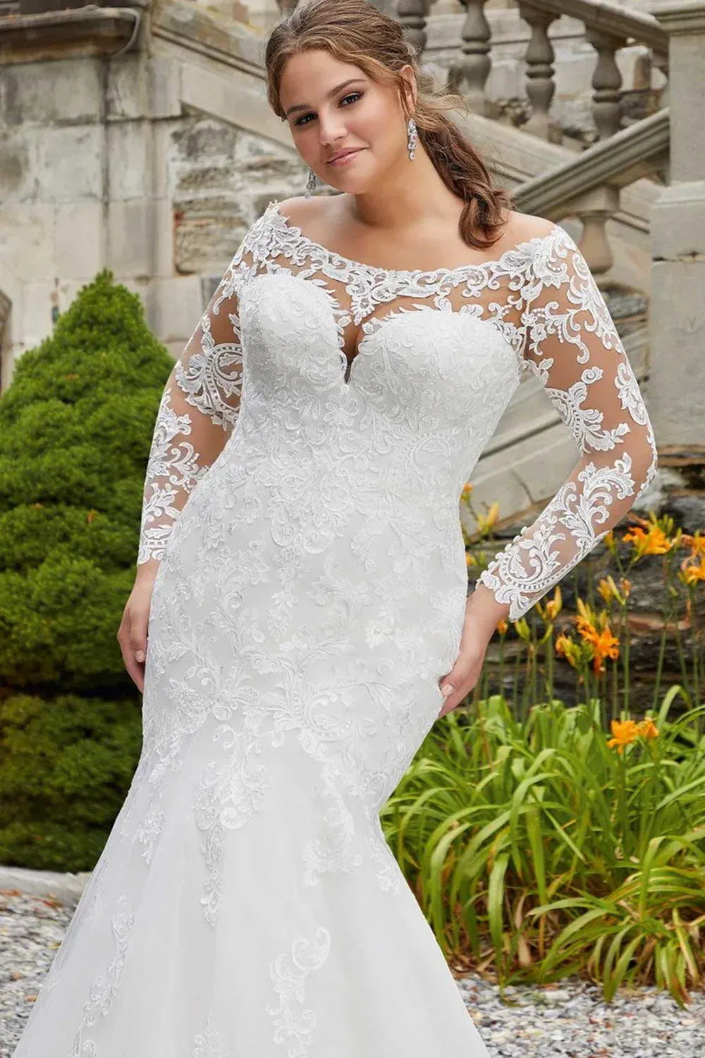 Mori Lee 3285 Sasha with Veil 7