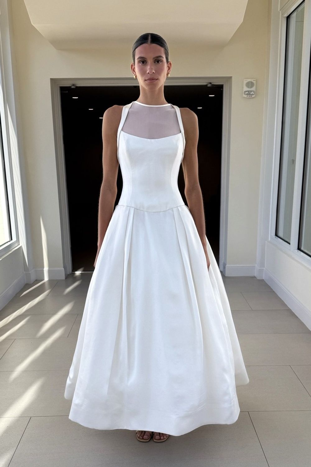 Vera Wang Custom A-Line Dress 0