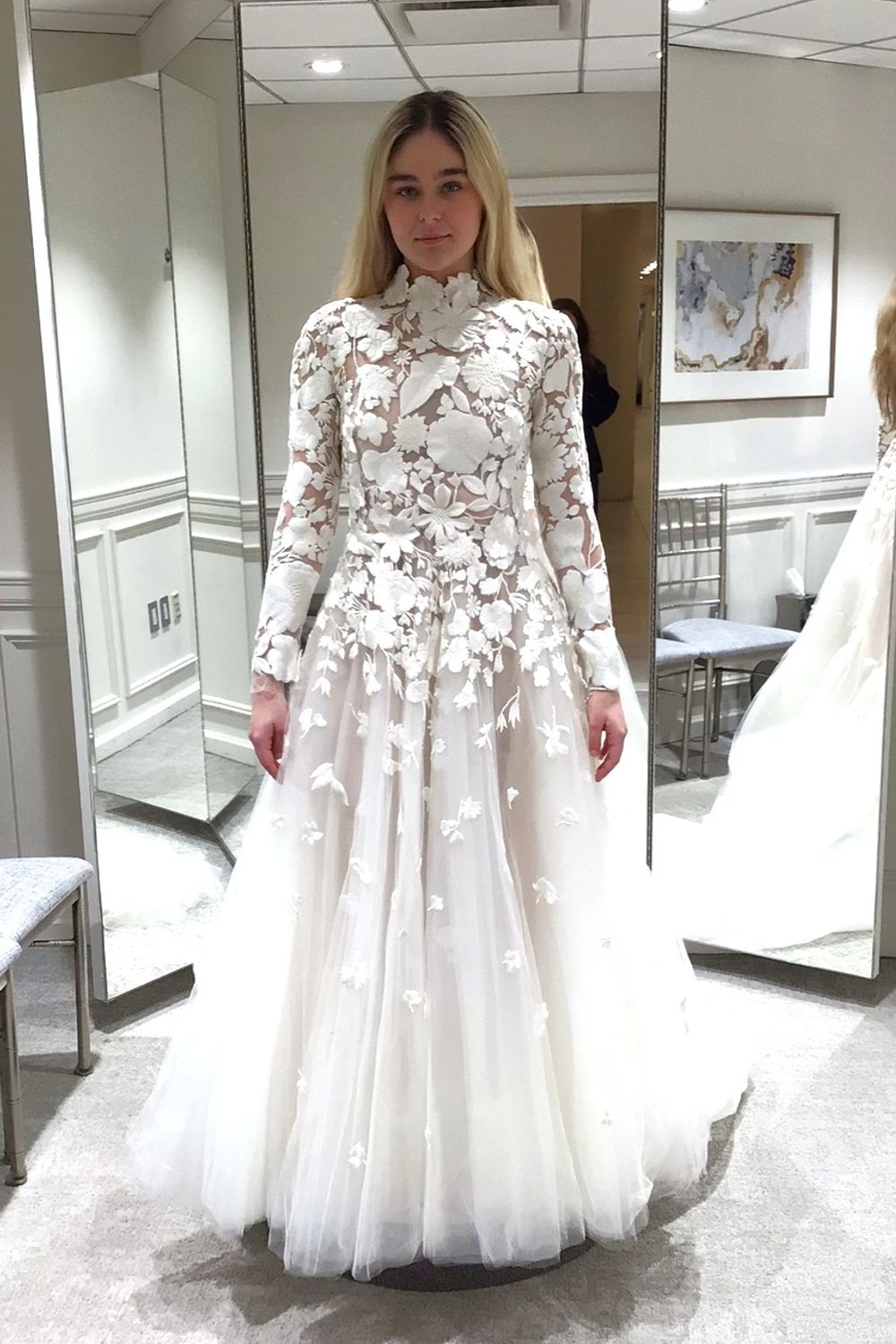 Oscar de la Renta Custom Paris Hilton Dress 7