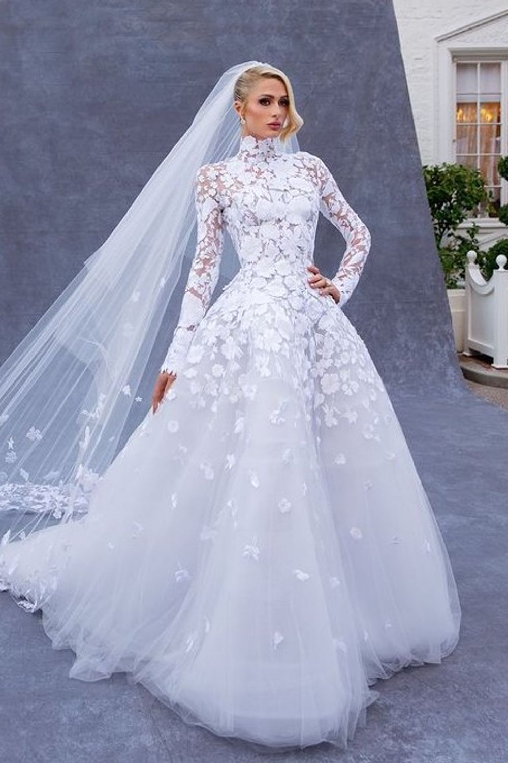 Oscar de la Renta Custom Paris Hilton Dress 6