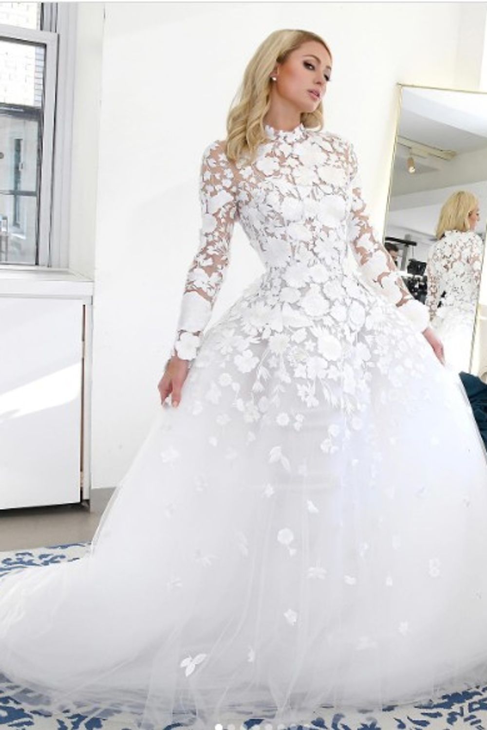 Oscar de la Renta Custom Paris Hilton Dress 1