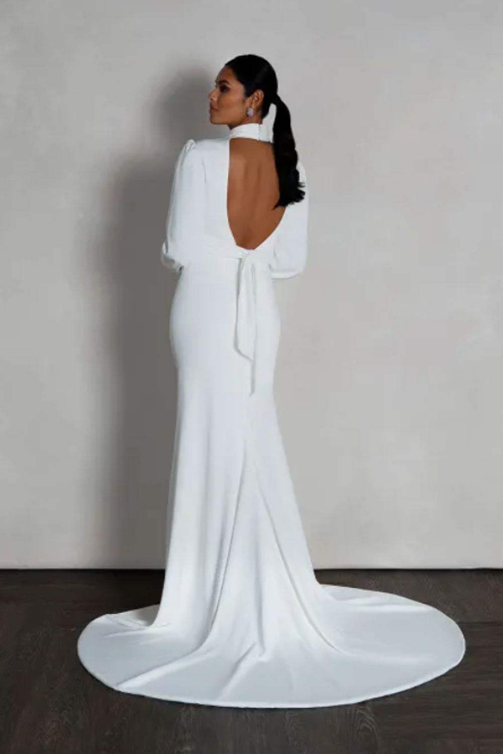 Justin Alexander-Classy Fall/Winter Wedding Dress-3