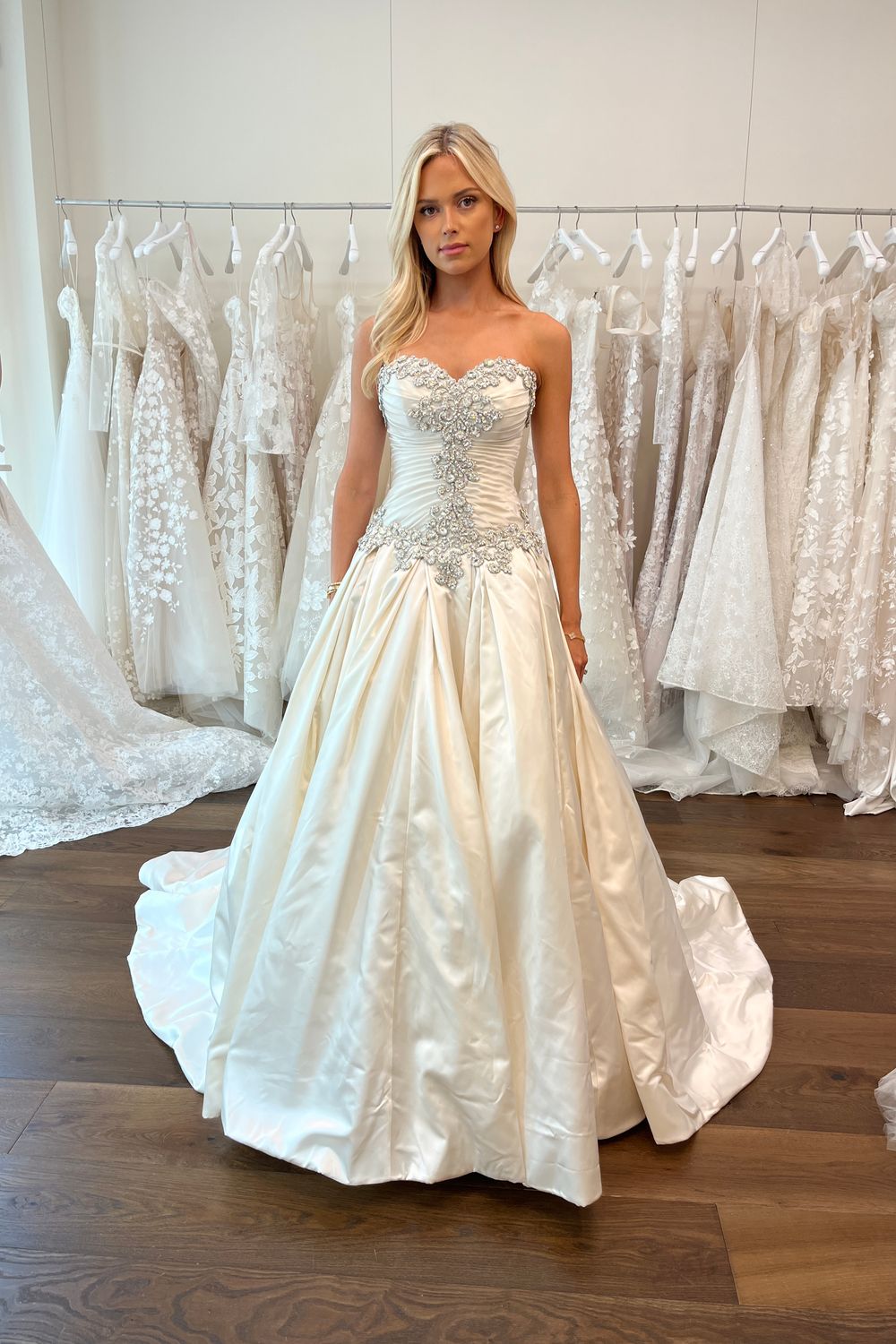 Pnina Tornai Sweeheart Ballgown with Swarovski Crystal 6