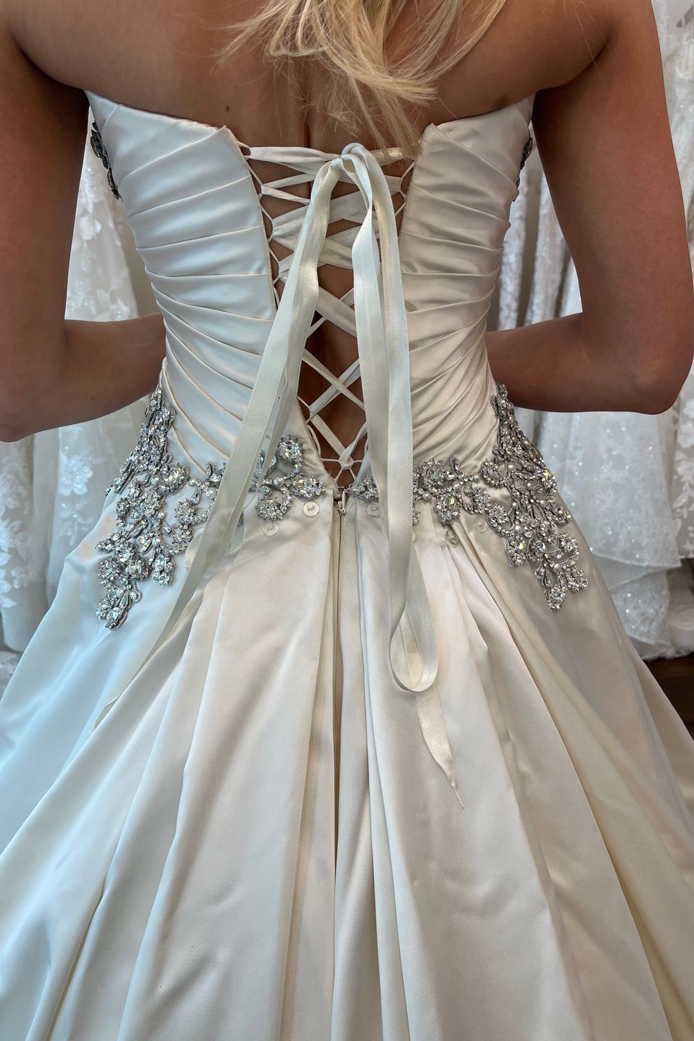 Pnina Tornai Sweeheart Ballgown with Swarovski Crystal 9