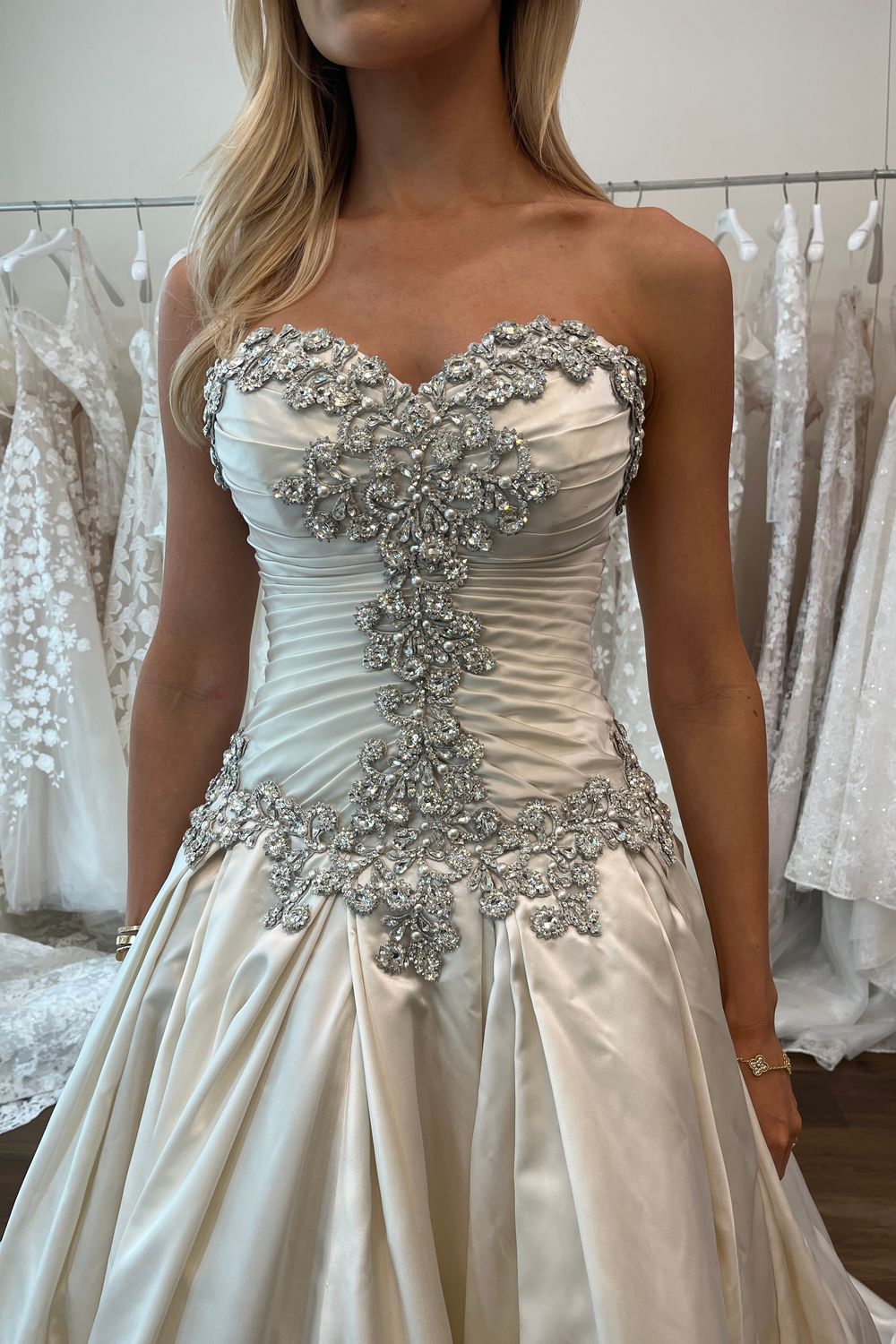 Pnina Tornai Sweeheart Ballgown with Swarovski Crystal 7