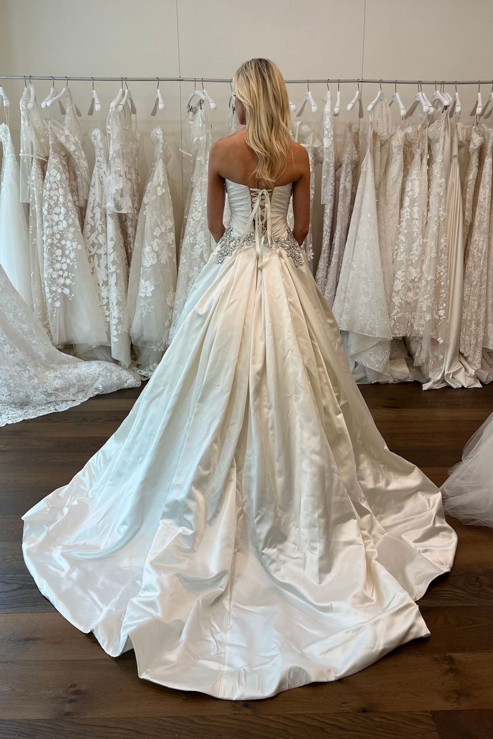 Pnina Tornai Sweeheart Ballgown with Swarovski Crystal 10