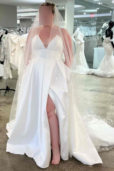 Never Worn Jimme Huang Tracy - With Veil Wedding Dress