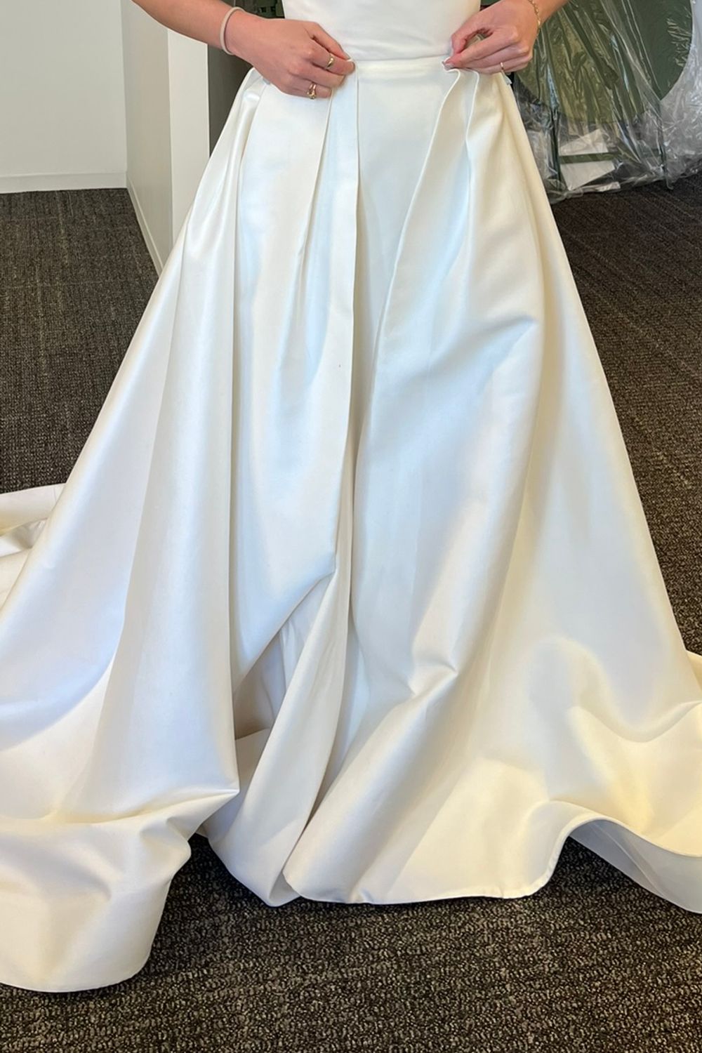 Carolina Herrera Custom Gown with Overskirt 2