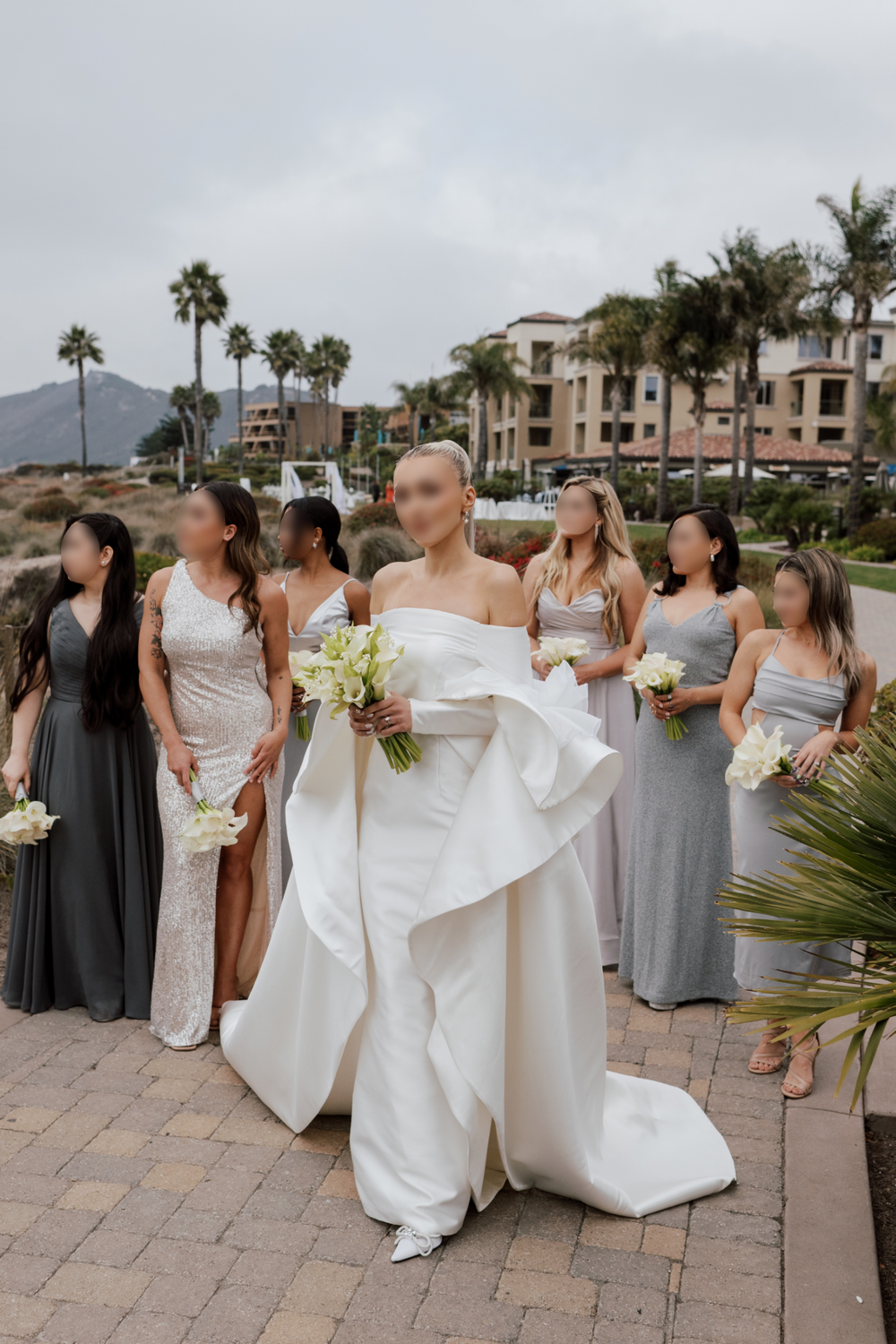 Custom Made Sculpted Modern Silk Wedding Dress 0