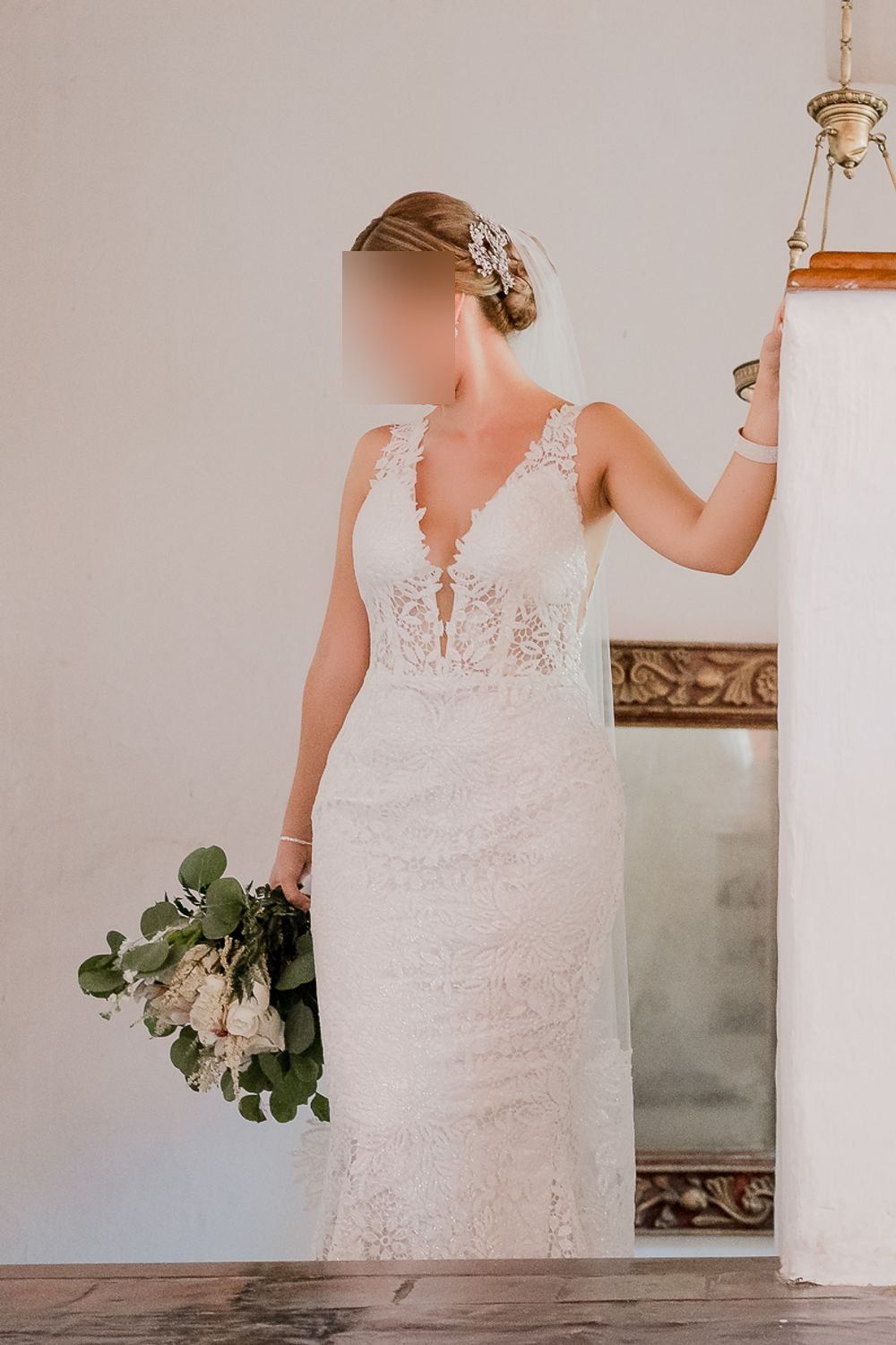 Love by Pnina Tornai 6812-14759 with Veil 11