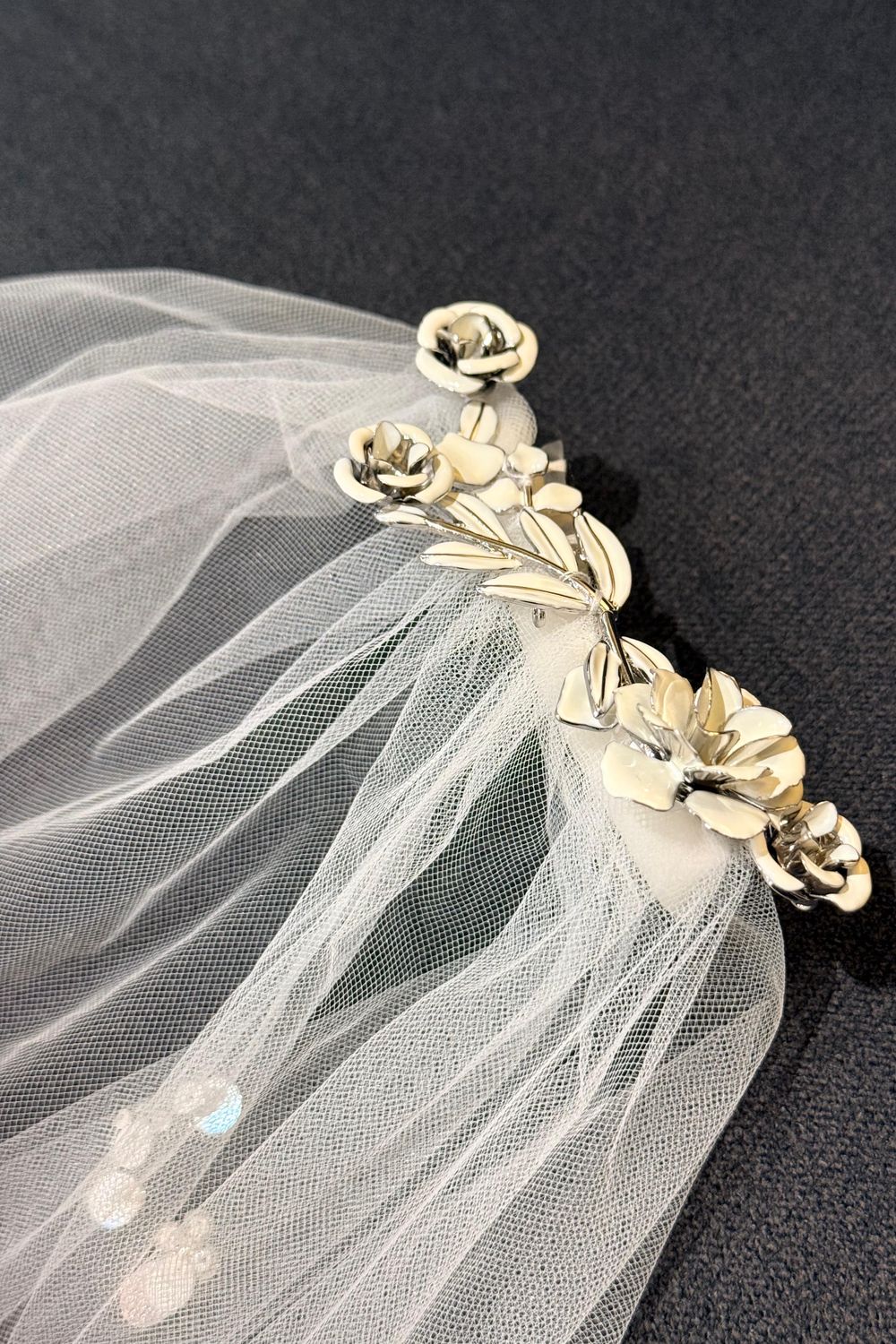 Nicole and Felicia SE042 Custom , Overskirt and Custom Matching Veil 11