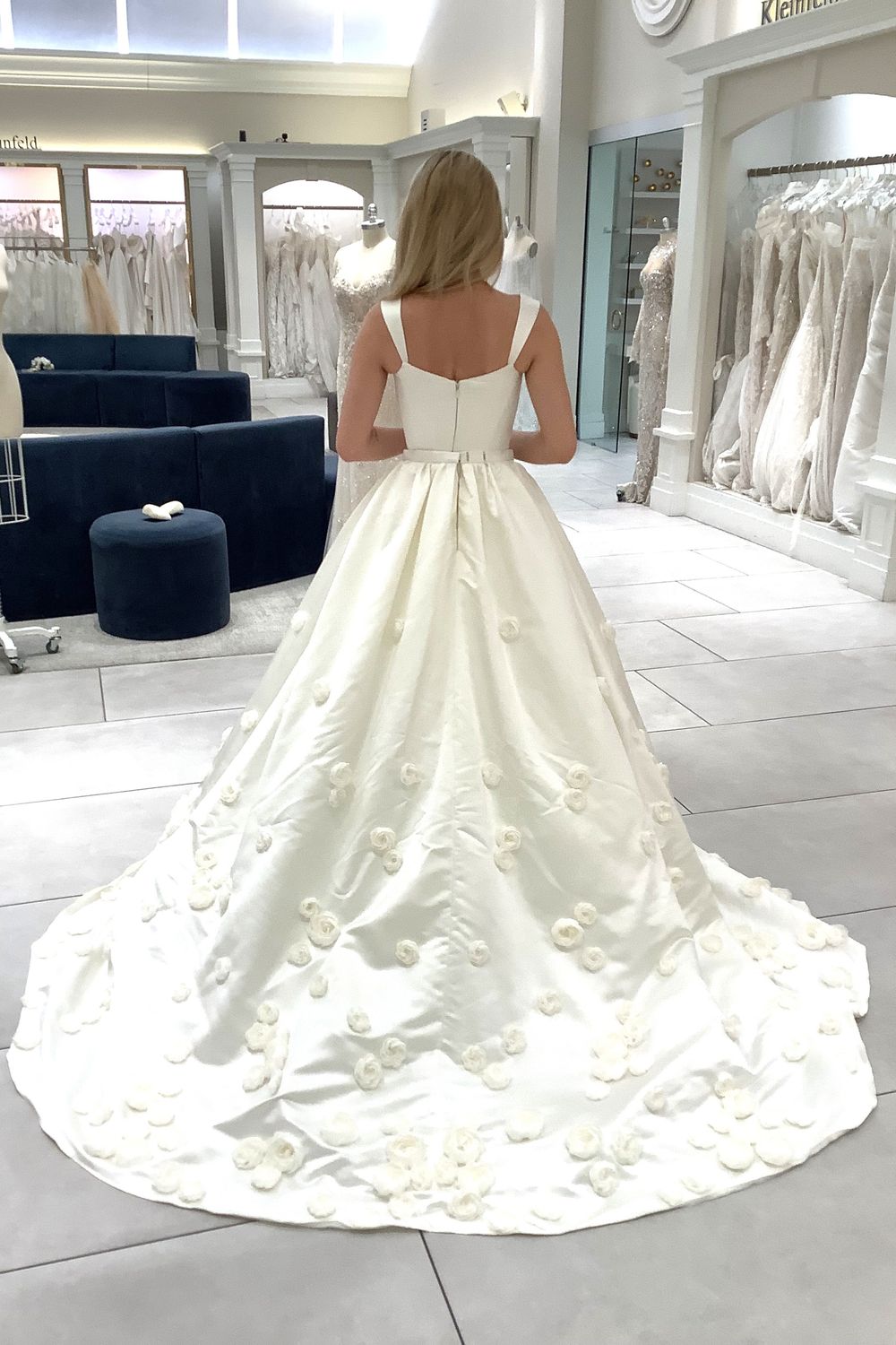 Nicole and Felicia SE042 Custom , Overskirt and Custom Matching Veil 3