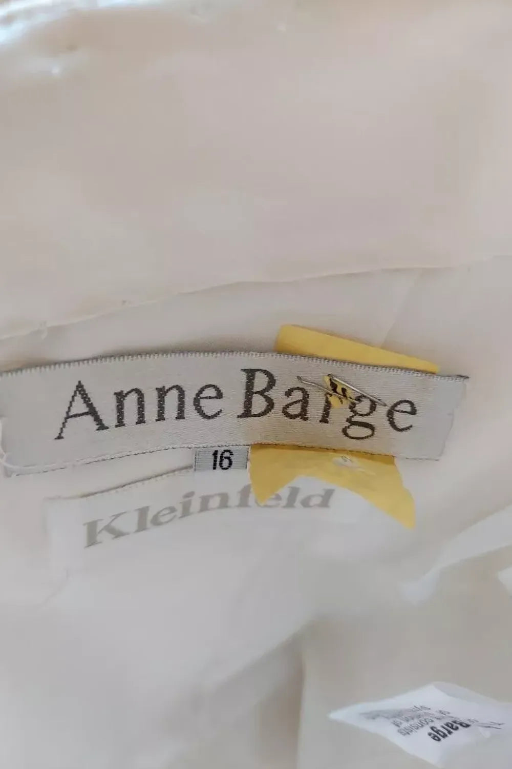 Anne Barge strapless A-Line 3