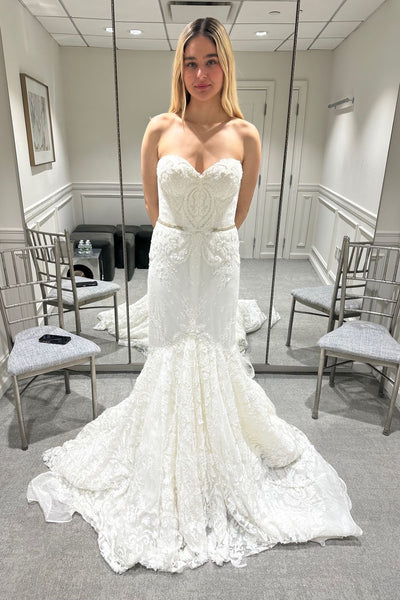 inbal dror short wedding dress PURE/ELYSIAN