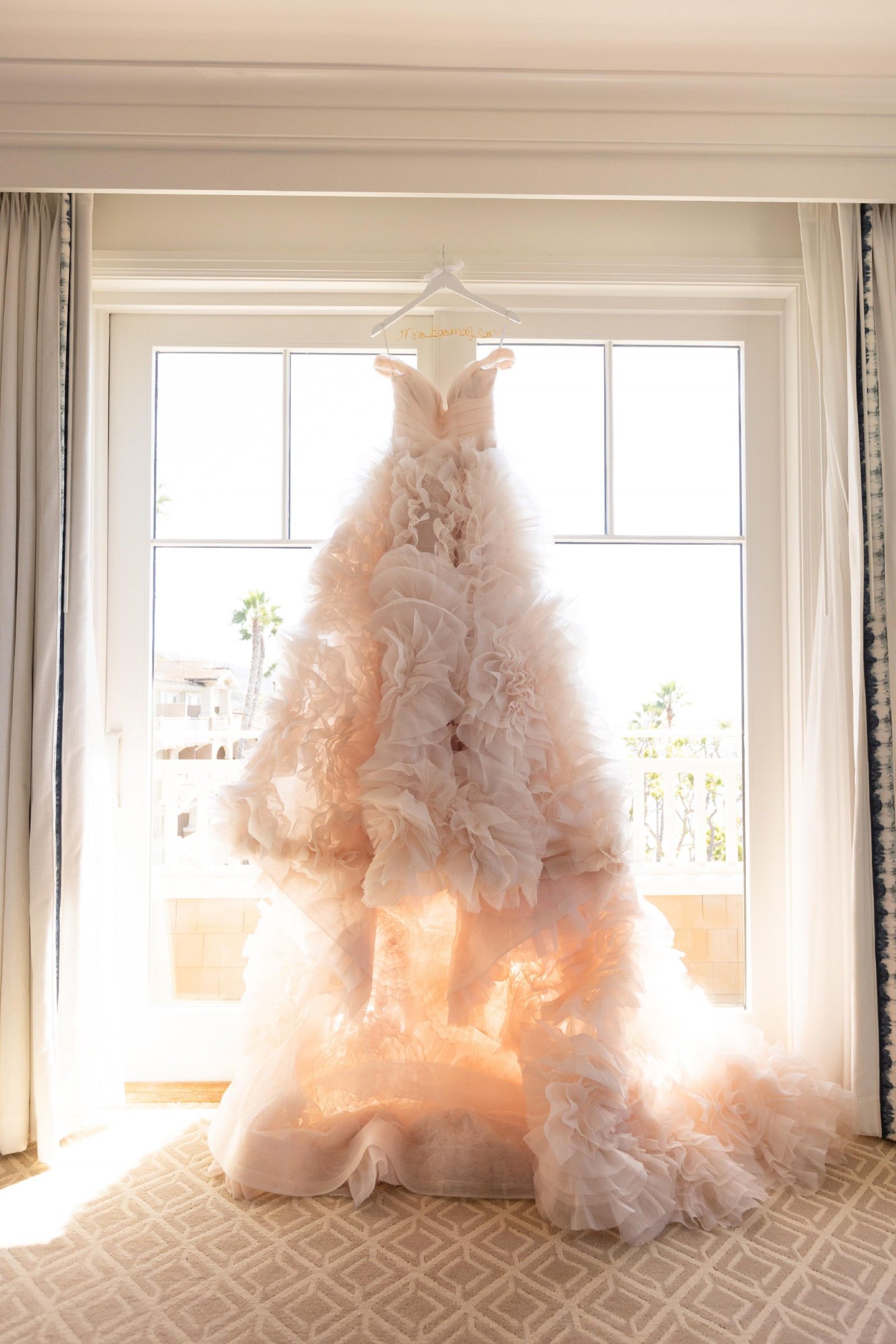 Monique Lhuillier Secret Garden with Veil 7