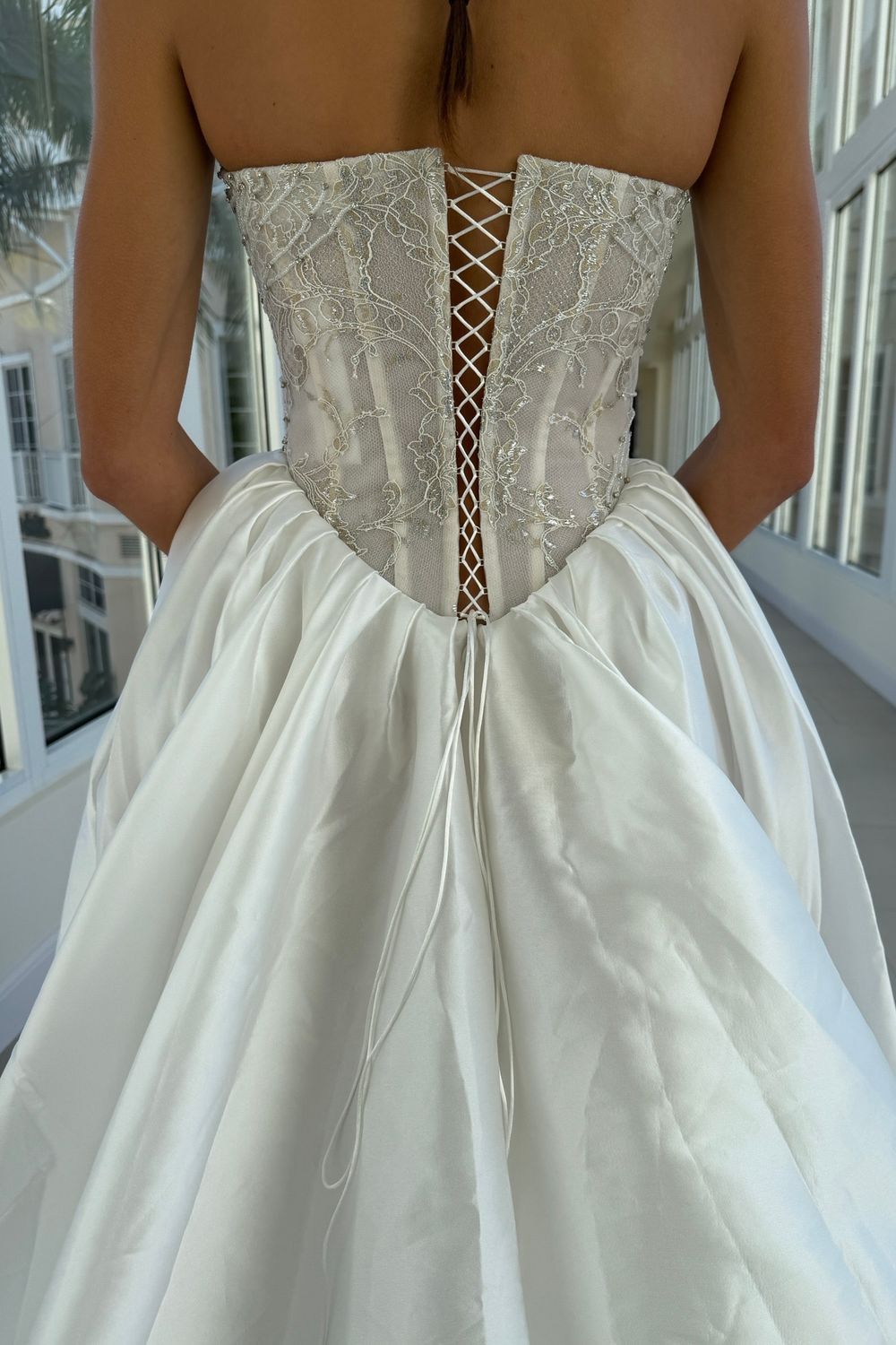 Never Worn Kim Kassas Couture Doreah Wedding Dress Never Worn Kim Kassas Couture Doreah Wedding Dress
