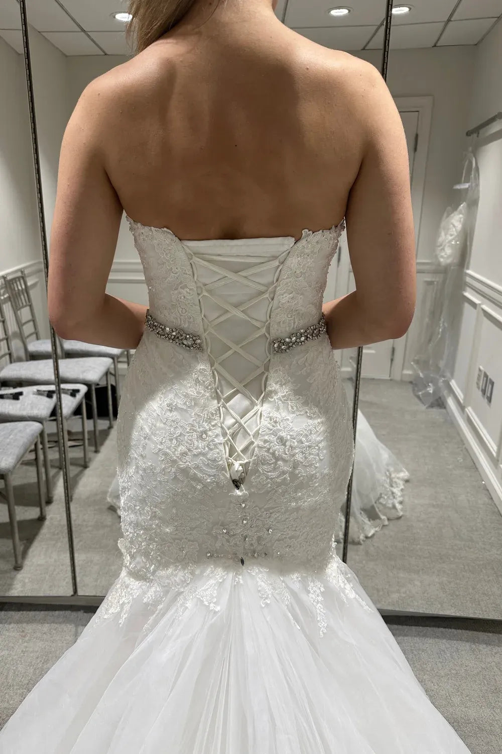 Sophia Tolli Custom with Veil 4