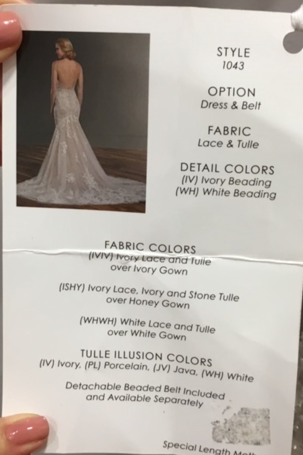 Never Worn Martina Liana 1043 Wedding Dress Never Worn Martina Liana 1043 Wedding Dress