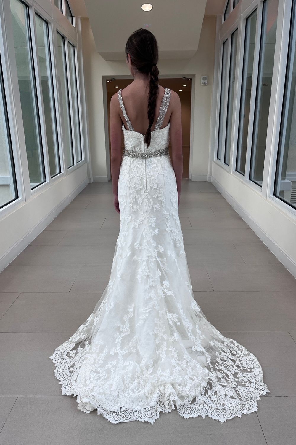 Casablanca Bridal A-Line Wedding Dress 2