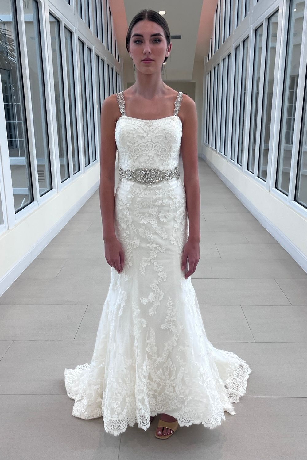 Casablanca Bridal A-Line Wedding Dress 0