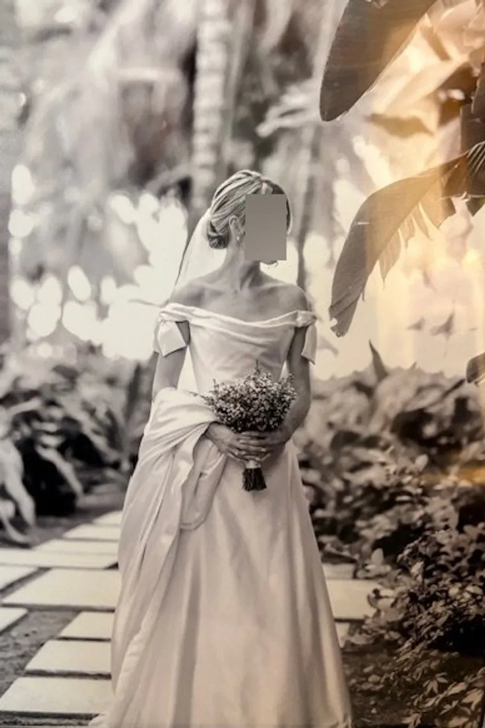 Philippa Lepley Custom Made Wedding Dress with Veil 0