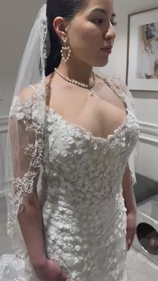 Olivia with Veil