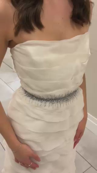 Strapless Evening Dress