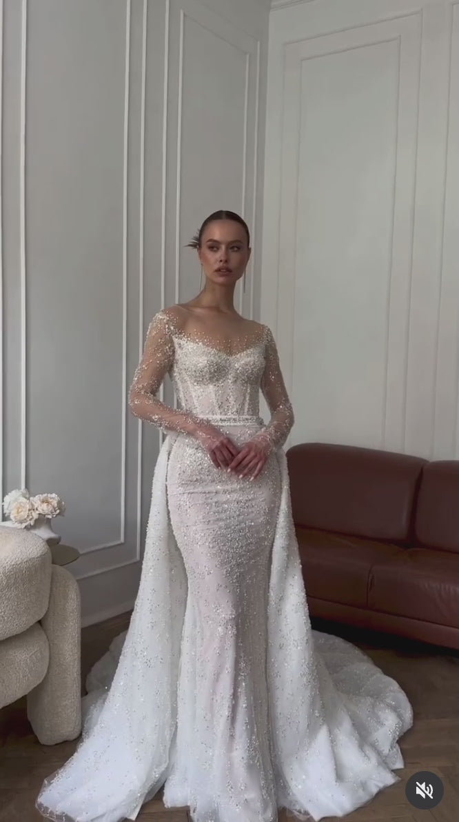 Arizona Gown and Overskirt – NWT Never Worn