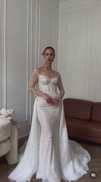 Arizona Gown and Overskirt – NWT Never Worn
