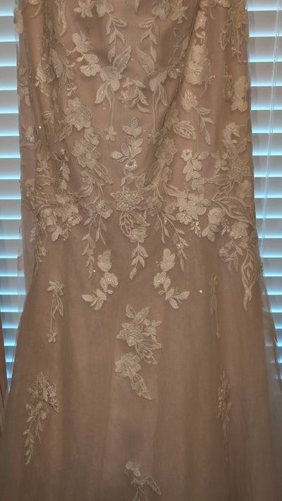 Lace Applique Dress